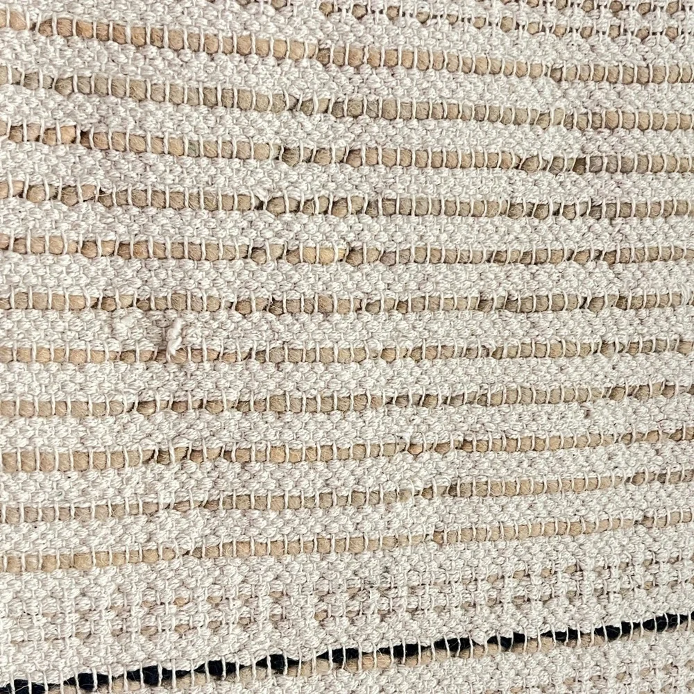 Retro Woven Wall Hanging‎ Home Decor Large Textured Fringe Cream Boho Tribal
